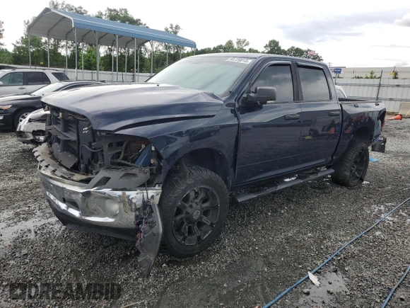2014 Ram 1500 Big Horn with VIN 1C6RR7LT3ES291382, listed as a Copart auction lot 58720015 with 128,991 mi miles and Salvage title. Bid and sale history available at DreamBid. Image 1.