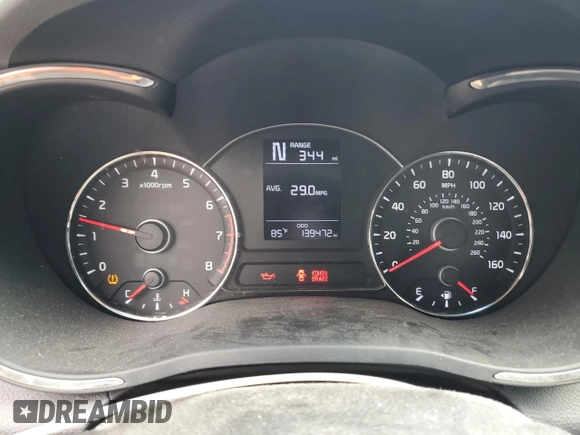 2017 Kia Forte LX with VIN 3KPFK4A75HE051343, listed as a Copart auction lot 54248585 with 139,472 mi miles and Salvage Title. Bid and sale history available at carsss.com. Image 9.