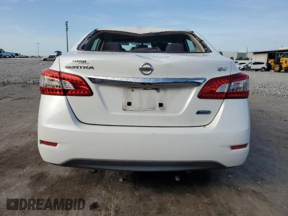 2014 Nissan Sentra SV with VIN 3N1AB7AP9EY334854, listed as a Copart auction lot 63111585 with 89,328 mi miles and Salvage title. Bid and sale history available at DreamBid. Image 6.
