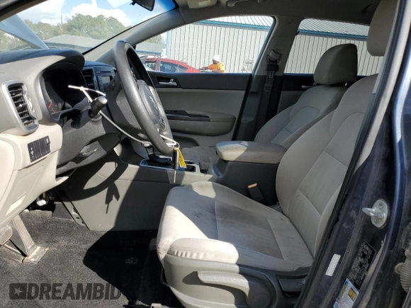 2017 Kia Sportage LX with VIN KNDPM3AC1H7166981, listed as a Copart auction lot 44185085 with 201,734 mi miles and Salvage Title. Bid and sale history available at DreamBid. Image 7.