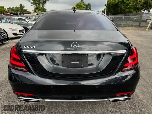2020 Mercedes-Benz S-Class S 560 with VIN W1KUG8DB7LA559539, listed as a Copart auction lot 74956614 with 26,014 mi miles and Non Repairable. Bid and sale history available at carsss.com. Image 6.