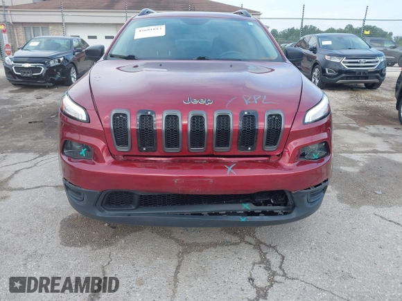 2016 Jeep Cherokee Sport z VIN 1C4PJMAB6GW210810, wystawiony jako IAAI lot #42681813 z przebiegiem 99 792 mil mil oraz . Historia ofert i sprzedaży dostępna na DreamBid. Obrazek 6.