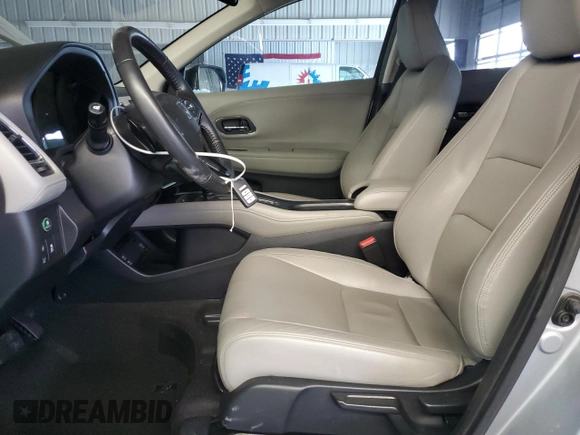 2019 Honda HR-V EX-L with VIN 3CZRU6H76KM727749, listed as a Copart auction lot 86891134 with 69,980 mi miles and Salvage Title. Bid and sale history available at carsss.com. Image 7.