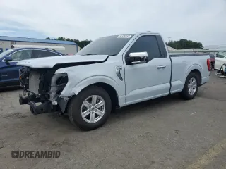 2022 Ford F-150 XL with VIN 1FTMF1C57NKE48891, listed as a Copart auction lot 64579795 with 17,286 mi miles and Salvage title. Bid and sale history available at DreamBid. Image 1.