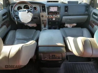 2012 Toyota Sequoia Platinum with VIN 5TDDY5G14CS061407, listed as a Copart auction lot 84466064 with 123,463 mi miles and Salvage Title. Bid and sale history available at carsss.com. Image 8.