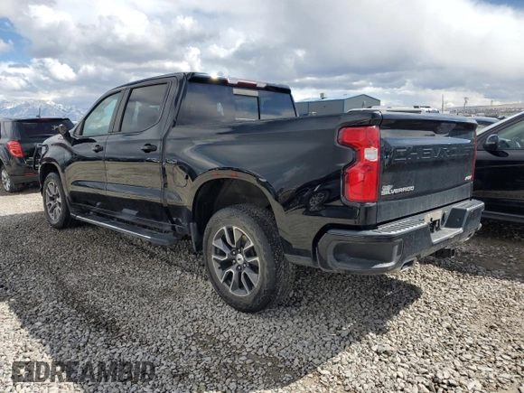 2021 Chevrolet Silverado 1500 RST with VIN 3GCUYEETXMG242080, listed as a Copart auction lot 49349025 with 19,013 mi miles and Salvage Title. Bid and sale history available at carsss.com. Image 2.