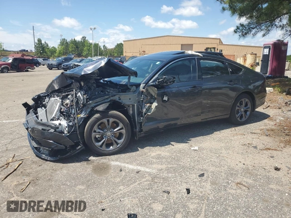 2023 Honda Accord EX-L with VIN 1HGCY2F64PA000991, listed as a Copart auction lot 57084005 with Not provided miles and Salvage title. Bid and sale history available at DreamBid. Image 1.