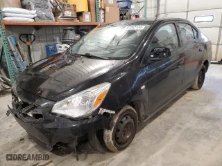 2019 Mitsubishi Mirage G4 ES with VIN ML32F3FJ8KHF16206, listed as a Copart auction lot 87262134 with NaN miles and Salvage Title. Bid and sale history available at carsss.com. Image 1.