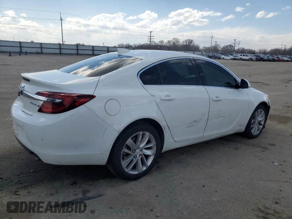 2015 Buick Regal Premium I with VIN 2G4GN5EXXF9247099, listed as a Copart auction lot 51073925 with 154,154 mi miles and Salvage Title. Bid and sale history available at carsss.com. Image 3.