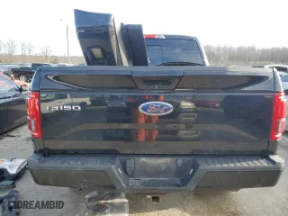 2017 Ford F-150 XL with VIN 1FTEW1EF3HKD79860, listed as a Copart auction lot 89113115 with 184,677 mi miles and Salvage Title. Bid and sale history available at carsss.com. Image 6.