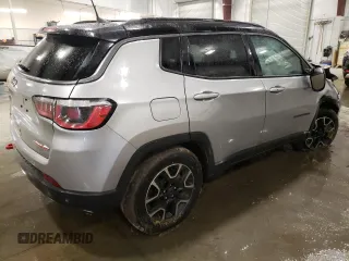2019 Jeep Compass Trailhawk z VIN 3C4NJDDB2KT772222, wystawiony jako Copart lot #51116265 z przebiegiem 39 384 mil mil oraz Szkoda całkowita • Salvage title. Historia ofert i sprzedaży dostępna na DreamBid. Obrazek 3.