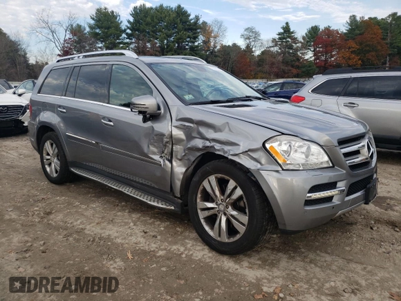 2012 Mercedes-Benz GL-Class GL 450 with VIN 4JGBF7BE9CA790921, listed as a Copart auction lot 78476144 with 148,467 mi miles and Clean Title. Bid and sale history available at carsss.com. Image 4.