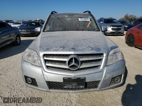 2011 Mercedes-Benz GLK 350 with VIN WDCGG8HB3BF696670, listed as a Copart auction lot 78135834 with Not Provided miles and Salvage Title. Bid and sale history available at DreamBid. Image 5.