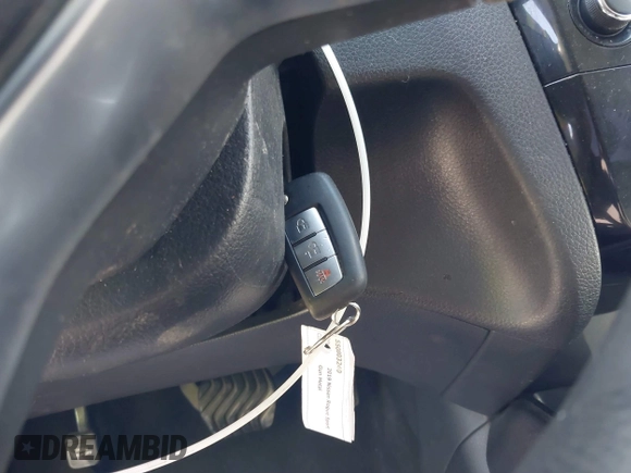 2019 Nissan Rogue S with VIN JN1BJ1CP8KW521247, listed as a IAAI auction lot 41837545 with 153,837 mi miles and . Bid and sale history available at DreamBid. Image 11.