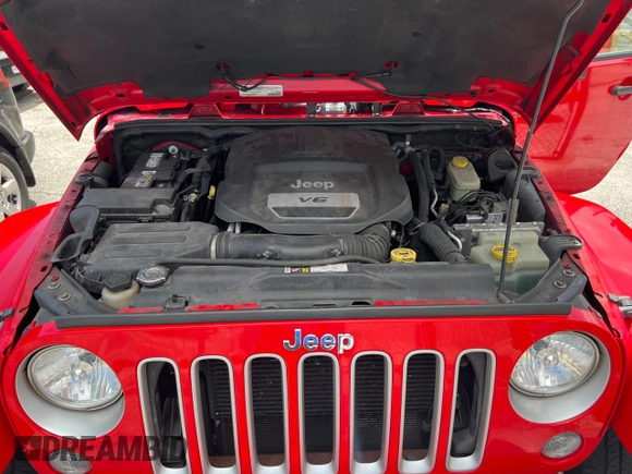 2016 Jeep Wrangler Unlimited Sahara с VIN 1C4BJWEG4GL180915, выставлен на аукционе Copart как лот 61054925 с пробегом 222 532 миль миль и Чистый • Clean title. История ставок и продаж доступна на DreamBid. Изображение 7.
