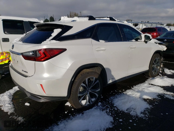 2019 Lexus RX with VIN 2T2BGMCA1KC035831, listed as a Copart auction lot 67545632 with 0 mi miles. Bid and sale history available at carsss.com. Image 3.
