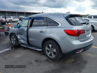 2016 Acura MDX with VIN 5FRYD3H21GB009055, listed as a IAAI auction lot 42012020 with 132,058 mi miles and . Bid and sale history available at DreamBid. Image 3.