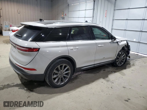 2022 Lincoln Corsair Standard z VIN 5LMCJ1D98NUL26579, wystawiony jako Copart lot #83332204 z przebiegiem 31 279 mil mil oraz Szkoda całkowita • Salvage title. Historia ofert i sprzedaży dostępna na DreamBid. Obrazek 3.