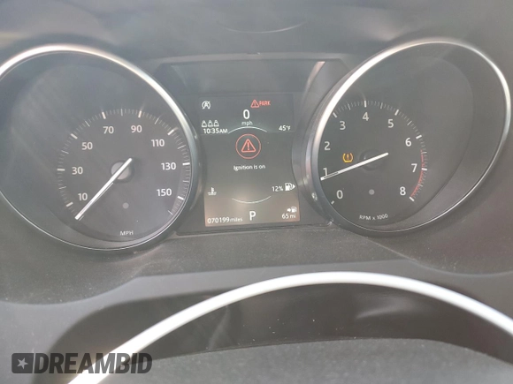 2018 Land Rover Range Rover Evoque SE Premium with VIN SALVC2RX2JH316861, listed as a Copart auction lot 75463674 with 70,199 mi miles and Salvage Title. Bid and sale history available at DreamBid. Image 9.