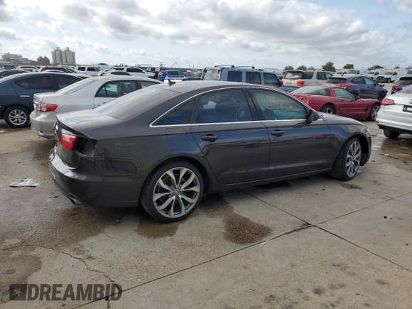 2013 Audi A6 Premium Plus z VIN WAUGFAFC0DN051248, wystawiony jako Copart lot #56663775 z przebiegiem 110 304 mil mil oraz Szkoda całkowita • Salvage title. Historia ofert i sprzedaży dostępna na DreamBid. Obrazek 3.