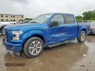 2017 Ford F-150 XL with VIN 1FTEW1CP8HKD16751, listed as a Copart auction lot 60303745 with 127,353 mi miles and Salvage title. Bid and sale history available at DreamBid. Image 1.