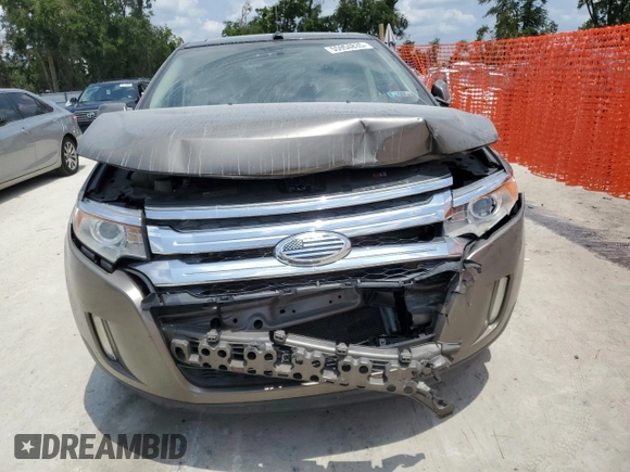 2013 Ford Edge Limited with VIN 2FMDK3KCXDBB05357, listed as a Copart auction lot 55954835 with 101,441 mi miles and Salvage title. Bid and sale history available at DreamBid. Image 5.