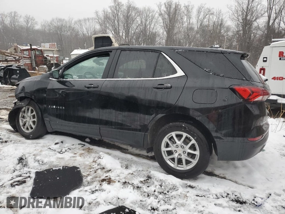 2024 Chevrolet Equinox LT with VIN 3GNAXKEG1RL113111, listed as a Copart auction lot 44694965 with 30,399 mi miles and Salvage Title. Bid and sale history available at DreamBid. Image 2.