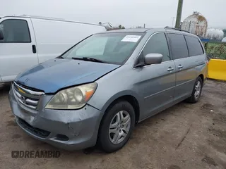 2006 Honda Odyssey EX-L с VIN 5FNRL38746B074680, выставлен на аукционе IAAI как лот 41140462 с пробегом 195 459 миль миль и . История ставок и продаж доступна на DreamBid. Изображение 2.