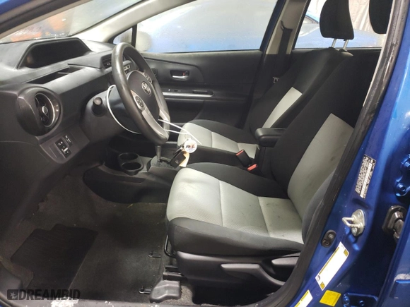 2015 Toyota Prius c One with VIN JTDKDTB35F1101950, listed as a Copart auction lot 88447385 with 129,527 mi miles and Salvage Title. Bid and sale history available at carsss.com. Image 7.