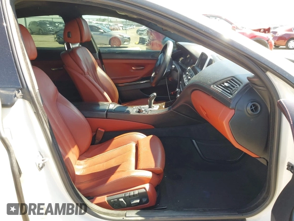 2014 BMW 6 Series 650i xDrive with VIN WBA6B4C5XED099197, listed as a IAAI auction lot 41744557 with 174,613 mi miles. Bid and sale history available at carsss.com. Image 5.