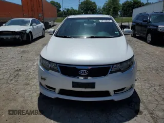 2013 Kia Forte SX with VIN KNAFW4A36D5720854, listed as a Copart auction lot 58159604 with 76,452 mi miles and Salvage Title. Bid and sale history available at carsss.com. Image 5.