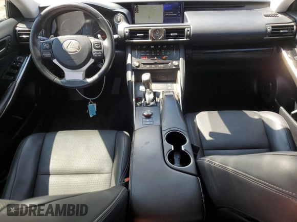 2018 Lexus IS 300 with VIN JTHC81D29J5030611, listed as a Copart auction lot 60225395 with 48,776 mi miles and Clean title. Bid and sale history available at DreamBid. Image 8.