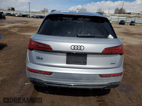 2024 Audi Q5 S line Premium Plus with VIN WA1E2AFY2R2130229, listed as a Copart auction lot 49924335 with 2,856 mi miles and Salvage title. Bid and sale history available at DreamBid. Image 6.