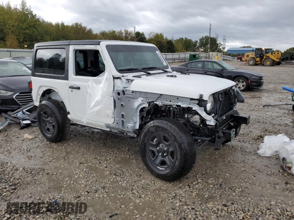 2024 Jeep Wrangler Sport S z VIN 1C4PJXAN7RW134755, wystawiony jako Copart lot #79609434 z przebiegiem 3 640 mil mil oraz Szkoda całkowita • Salvage title. Historia ofert i sprzedaży dostępna na DreamBid. Obrazek 4.