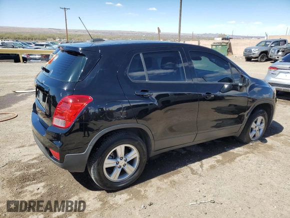 2019 Chevrolet Trax LS with VIN 3GNCJNSBXKL134615, listed as a Copart auction lot 49698585 with 115,430 mi miles and Salvage Title. Bid and sale history available at carsss.com. Image 3.