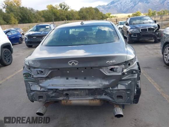 2017 Infiniti Q50 Premium with VIN JN1EV7AR2HM830032, listed as a IAAI auction lot 40777161 with 104,834 mi miles and . Bid and sale history available at DreamBid. Image 16.