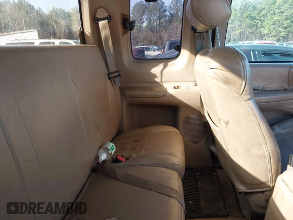 1997 Ford F-150 XL with VIN 1FTEX18L9VNC35190, listed as a IAAI auction lot 41451204 with 263,305 mi miles. Bid and sale history available at carsss.com. Image 8.