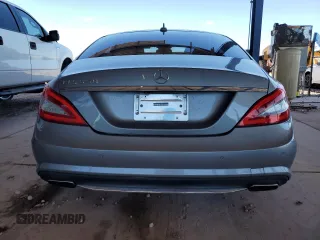 2012 Mercedes-Benz CLS 550 with VIN WDDLJ7DB1CA015156, listed as a Copart auction lot 55313485 with 174,362 mi miles and Salvage Title. Bid and sale history available at DreamBid. Image 6.