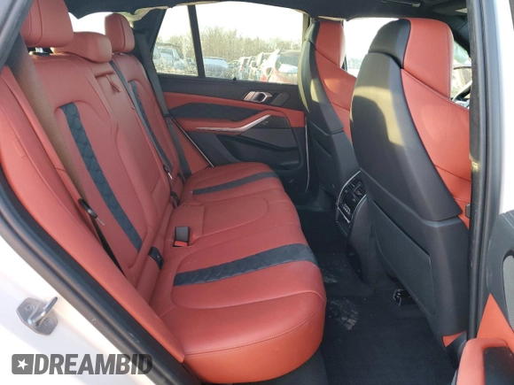 2022 BMW X5 M with VIN 5YMJU0C06N9K15414, listed as a Copart auction lot 46120325 with 0 mi miles and Salvage Title. Bid and sale history available at carsss.com. Image 11.