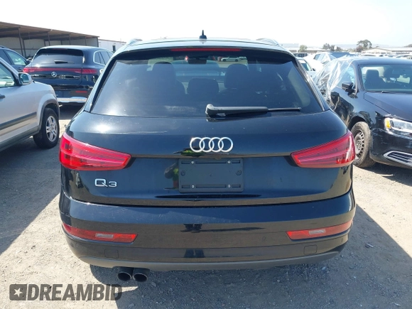 2017 Audi Q3 Premium with VIN WA1BCCFS5HR010731, listed as a IAAI auction lot 42211073 with 67,383 mi miles and . Bid and sale history available at DreamBid. Image 16.