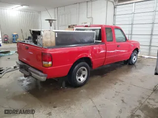 1996 Ford Ranger XLT with VIN 1FTCR14X3TPA86027, listed as a Copart auction lot 74843694 with 131,842 mi miles and Salvage Title. Bid and sale history available at carsss.com. Image 3.