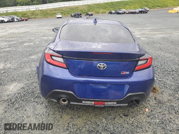 2024 Toyota 86 with VIN JF1ZNBB12R9754526, listed as a Copart auction lot 71971704 with Not Provided miles and Salvage Title. Bid and sale history available at DreamBid. Image 6.