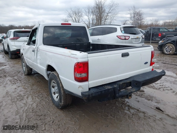 2010 Ford Ranger XL with VIN 1FTKR1ADXAPA08878, listed as a IAAI auction lot 41747290 with 182,226 mi miles. Bid and sale history available at carsss.com. Image 3.