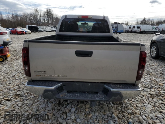 2005 Chevrolet Colorado Z85 with VIN 1GCDT146858182181, listed as a Copart auction lot 71338904 with 210,709 mi miles and Non repairable. Bid and sale history available at DreamBid. Image 6.