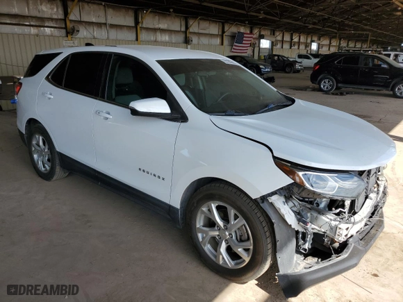 2018 Chevrolet Equinox LT with VIN 3GNAXKEX8JS510843, listed as a Copart auction lot 53746805 with 99,188 mi miles and Salvage Title. Bid and sale history available at carsss.com. Image 4.