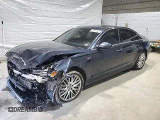 2016 Audi A6 Prestige with VIN WAUHGAFCXGN099524, listed as a Copart auction lot 50903475 with 123,771 mi miles and Salvage title. Bid and sale history available at DreamBid. Image 1.