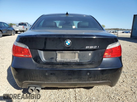 2010 BMW 5 Series 550i with VIN WBANW5C53ACT56674, listed as a Copart auction lot 70927084 with 129,722 mi miles and Salvage Title. Bid and sale history available at DreamBid. Image 6.