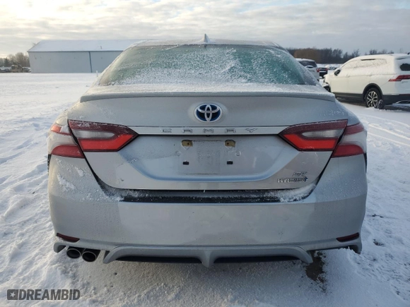 2022 Toyota Camry Hybrid SE with VIN 4T1G31AK7NU586705, listed as a Copart auction lot 83523564 with 56,638 mi miles and Salvage Title. Bid and sale history available at carsss.com. Image 6.