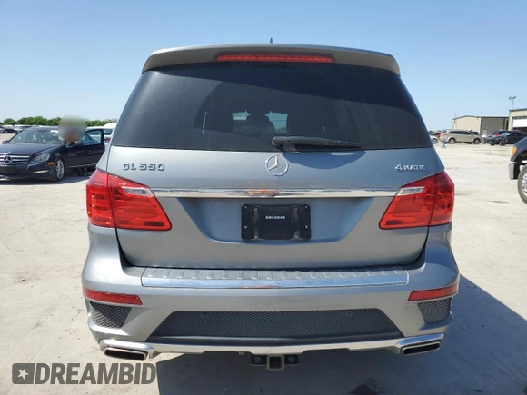 2016 Mercedes-Benz GL with VIN 4JGDF7DE5GA675339, listed as a Copart auction lot 51766525 with 108,126 mi miles and Salvage Title. Bid and sale history available at carsss.com. Image 6.