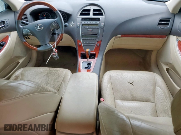 2012 Lexus ES 330 with VIN JTHBK1EG4C2502080, listed as a Copart auction lot 62885865 with 187,588 mi miles and Salvage title. Bid and sale history available at DreamBid. Image 8.